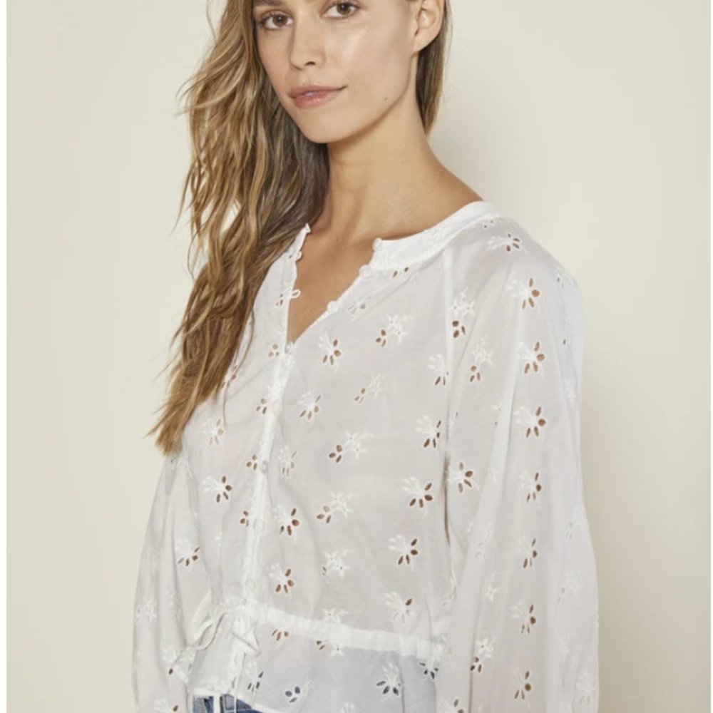 NWT Outerknown Poet Blouse